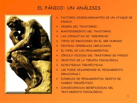 El Pánico: Un Análisis Profundo