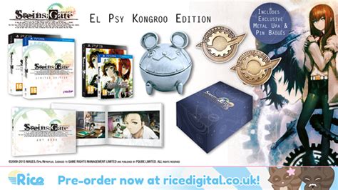 El Psy Kongroo: A Comprehensive Guide to Exclusive Steins;Gate Merchandise