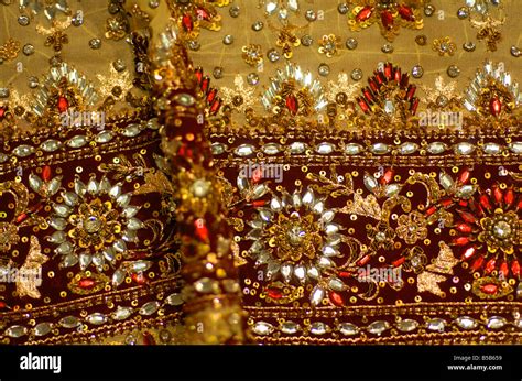 Elaborate Gold Embroidery: