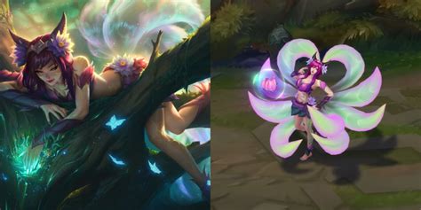 Elderwood Ahri: A Mystical Enchantress with Nature's Blessing