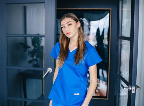 Electric Blue Scrubs: A Symbol of Confidence and Professionalism