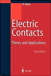 Electric Contacts Theory and Application 3rd Printing PDF