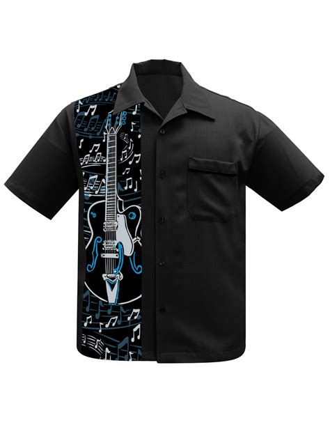 Electric Guitar Button Up Shirt: A Symphony of Style and Soul