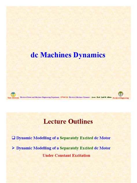 Electric Machine Dynamics, Vol. 1 Kindle Editon