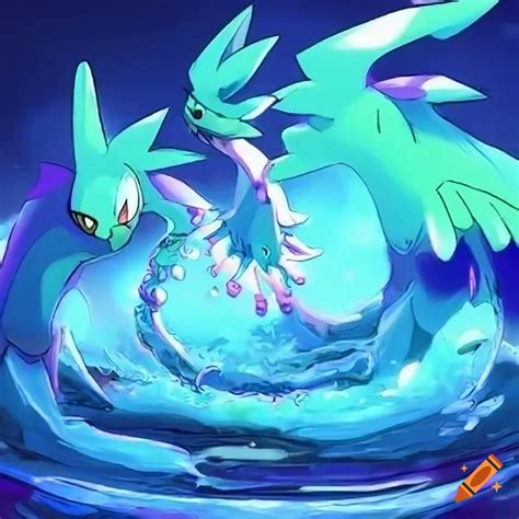 Electric and Water Pokémon: A Symbiotic Shockwave