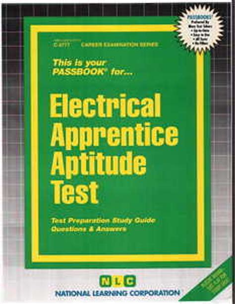 Electrical Apprentice Aptitude TestPassbooks Epub