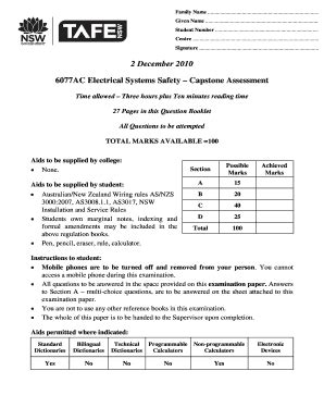 Electrical Capstone Past Test With Answers Doc