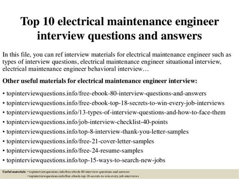 Electrical Engineering Interview Questions And Answers Reader