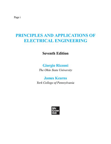 Electrical Engineering Principles And Applications Solutions Kindle Editon