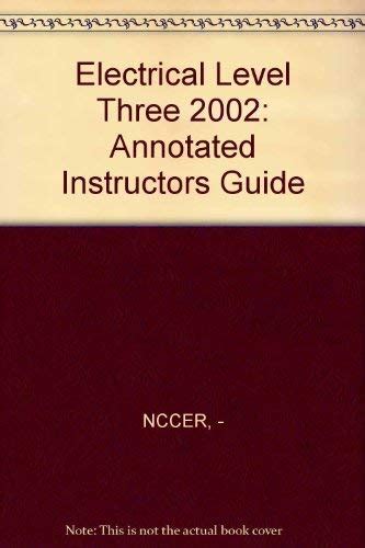 Electrical Level Three Annotated Instructor& PDF