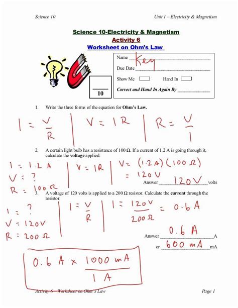 Electrical Power Answer Sheet Kindle Editon