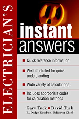 Electrician's Instant Answers 1st Edition Doc