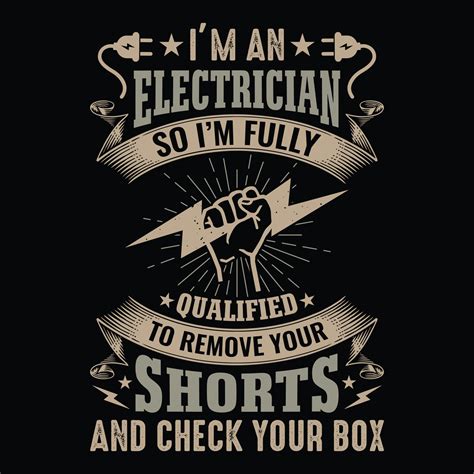 Electrician T-Shirts: Amp Up Your Wardrobe and Show Off Your Skills