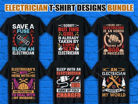 Electrician T-Shirts: Amp Up Your Wardrobe with Voltage and Style