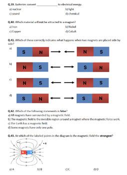 Electricity And Magnetism Quiz Answers Epub