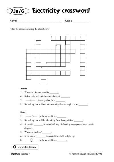 Electricity Crossword Longman Answerkey Epub