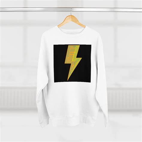 Electrifying Fashion Forward: Lightning Bolt Sweatshirts Blaze Trails