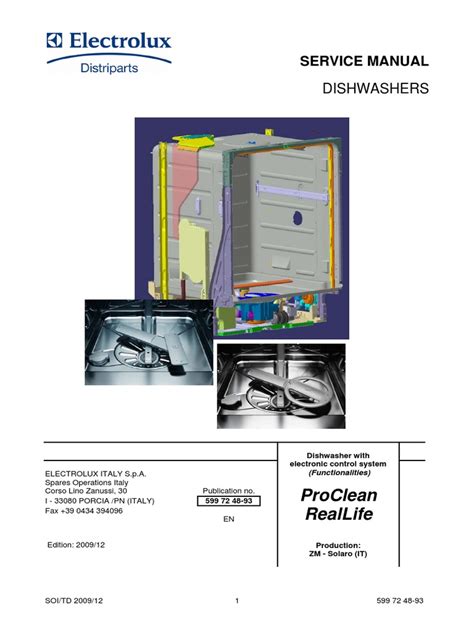 Electrolux Dishwasher Service Manual - Moremanual Com - Aeg Electrolux Dishwasher Problems Ebook Doc