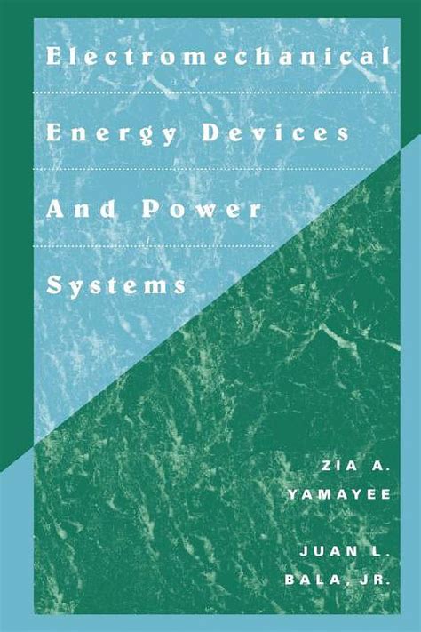 Electromechanical Energy Devices And Power Systems Solution Manual PDF