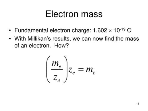 Electron Mass: A Fundamental Constant