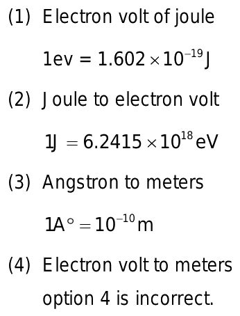 Electron Volt to Joules: Unraveling the Enigma