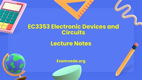 Electronic Devices And Circuits Notes For Cse Ebook Kindle Editon