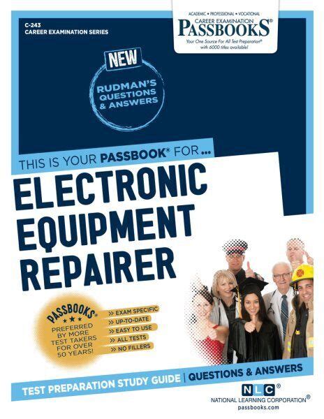 Electronic Equipment RepairerPassbooks Passbook for Career Opportunities Doc