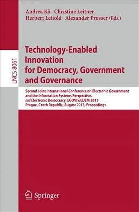 Electronic Government Second International Conference Epub