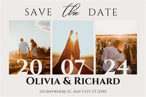 Electronic Save The Date Templates