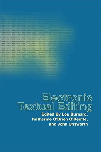 Electronic Textual Editing Epub