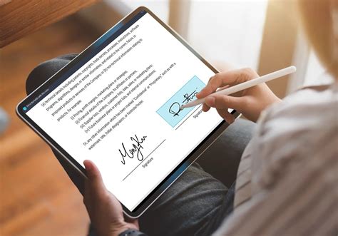 Electronic signatures: