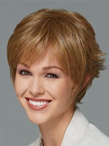 Elegant Blonde Boycuts: Short Synthetic Wigs for 2025