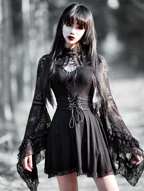 Elegant Gothic Dress