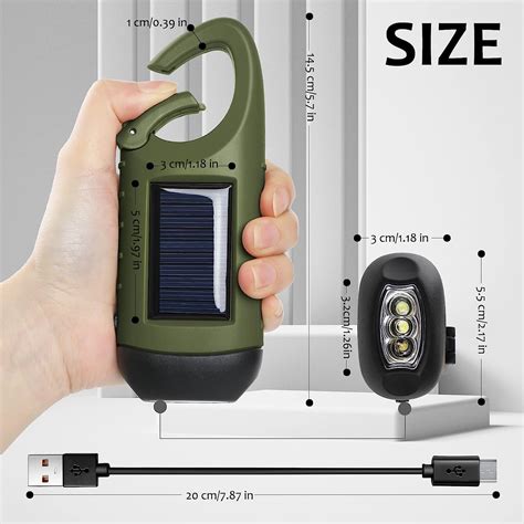 Elegant Solar Flashlight Charger Function PDF