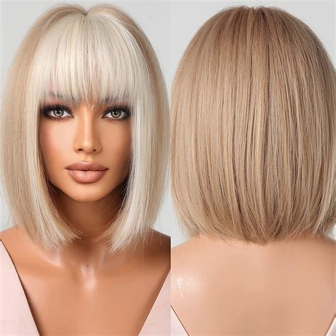 Elegante Verwandlung: Premium-Kurze Bob-Perücken de für einen atemberaubenden Look