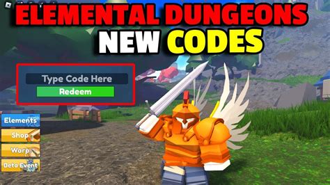 Elemental Dungeons: Unveil the Enigmatic Codes