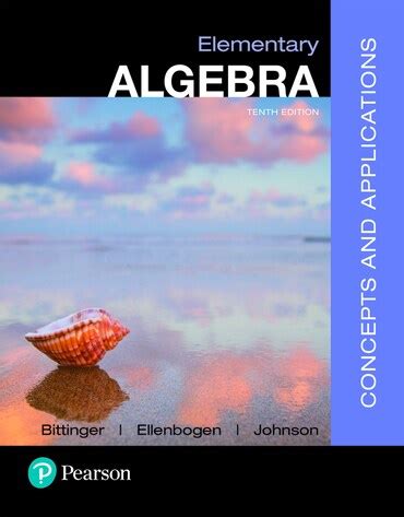 Elementary Algebra Concepts and Applications Studen& PDF