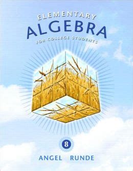 Elementary Algebra For College Students Epub