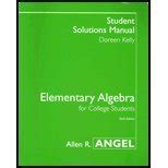 Elementary Algebra for College Students Student Solutions Manual Kindle Editon