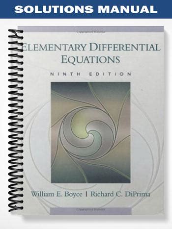 Elementary Differential Equations 9th Edition Solutions Manual PDF