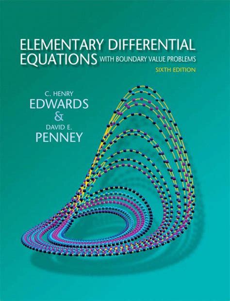 Elementary Differential Equations And Boundary Value Problems Edwards Penney Pdf Doc