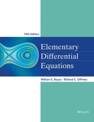 Elementary Differential Equations Boyce 10th Edition Solutions Kindle Editon