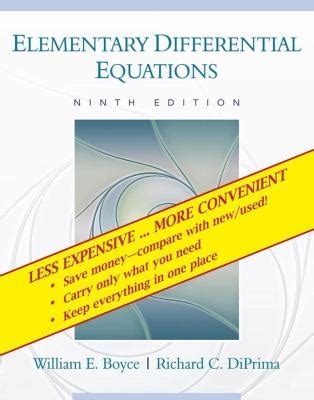 Elementary Differential Equations Ninth Edition All Solutions Kindle Editon