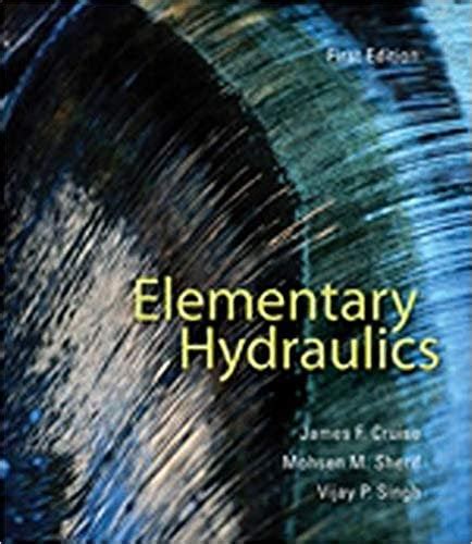 Elementary Hydraulics Solution Manual Epub