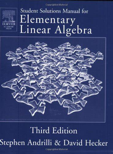 Elementary Linear Algebra Andrilli Solutions PDF