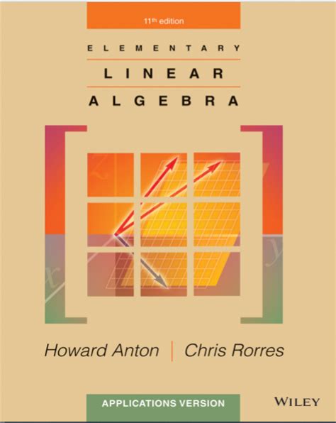 Elementary Linear Algebra Howard Anton Chris Rorres Solution Manual PDF