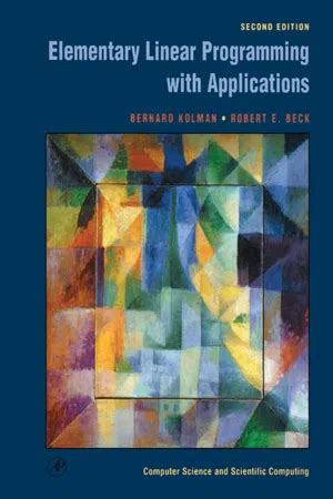 Elementary Linear Programming With Applications Epub