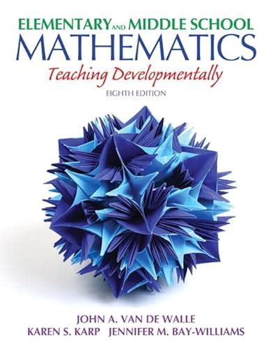 Elementary Middle School Mathematics Student Centered Kindle Editon