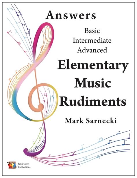 Elementary Music Rudiments Intermediate Answers Reader