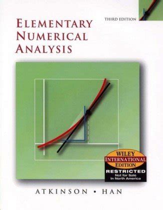 Elementary Numerical Analysis Atkinson Solutions Manual Ebook Doc